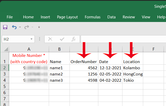 Prepare Your Excel